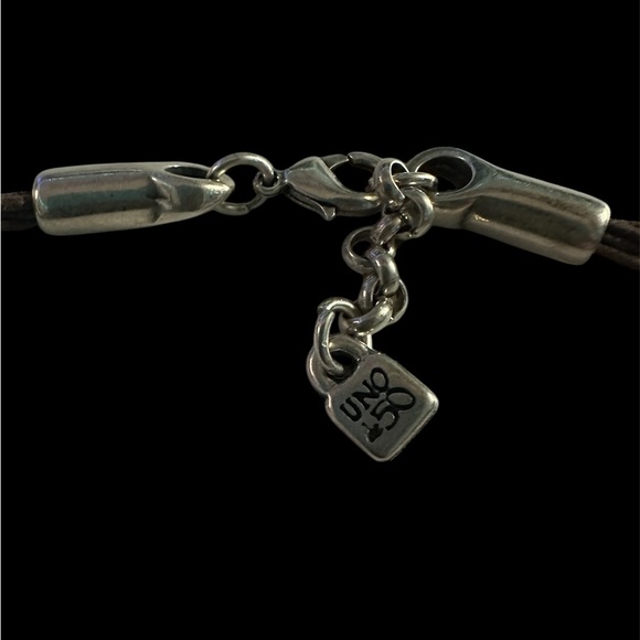 Un ode 50 Wine Crystal Multi Strand Necklace - Picture 6 of 6